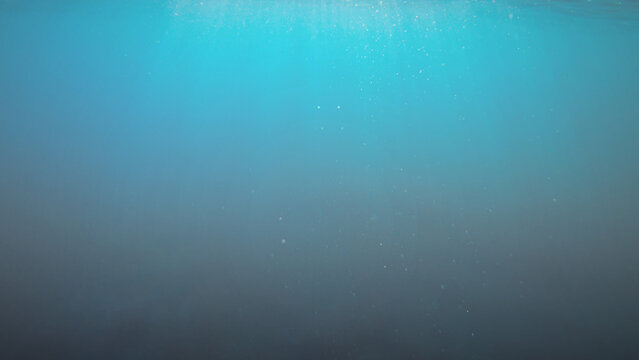 Underwater effect overlay with transparency