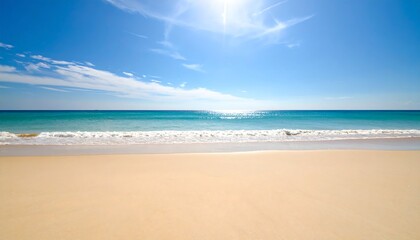 Fototapeta premium Sunny beach scene (9)