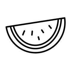 watermelon vector illustration