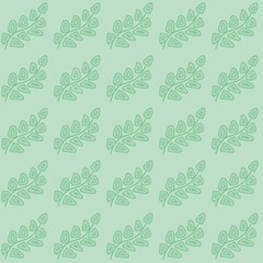 seamless leaf pattern