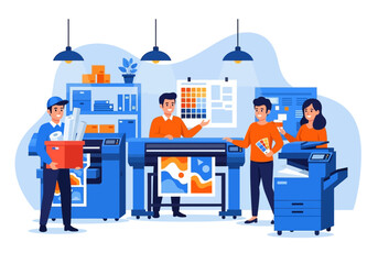 Modern Printing Services Professional Digital Printing and Copying Solutions for Businesses and Individuals