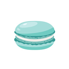 Green Macaron pastry