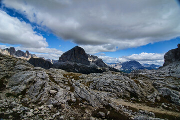 Taken from the Nuvolau Hut above Passo Falzarego, Italy