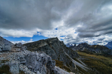 Taken from the Nuvolau Hut above Passo Falzarego, Italy