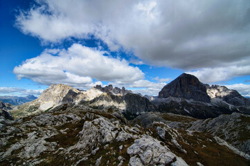 Taken from the Nuvolau Hut above Passo Falzarego, Italy