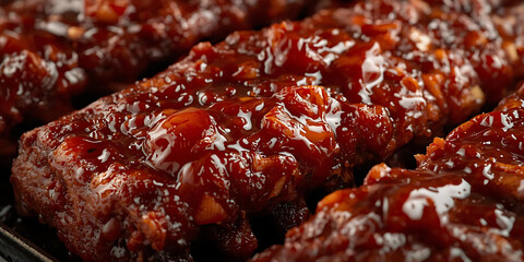 Tender BBQ Ribs with Sauce