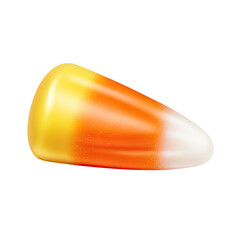 Sweet Halloween candy corn treat, perfect for festive decorations, party favors, and seasonal promotions.