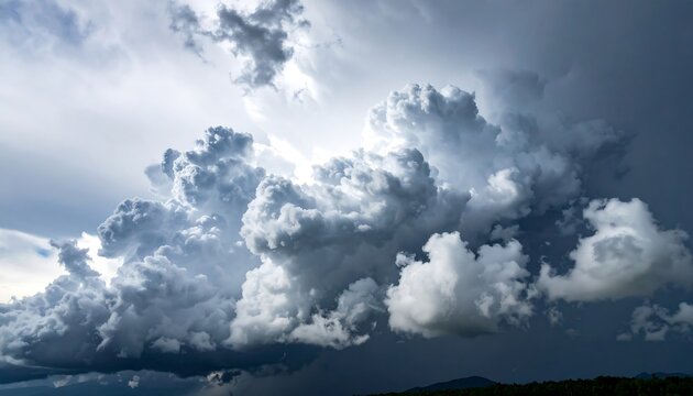 Dramatic storm clouds - Powered by Adobe