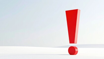 warning sign with exclamation mark icon, a notice about a problem or risk, this information raises a question needing a solution.