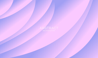 Abstract Background with Overlapping Purple and Pink Curved Shapes