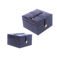 blue box isolated on white