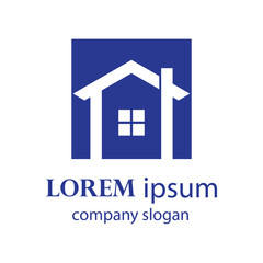 simple and elegant housing logo design