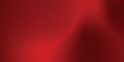 Abstract red gradient background, light and shadow on the backdrop with dimensions,  background