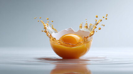 The image captures a dynamic splash of fluid, possibly relating to blood sugar concepts