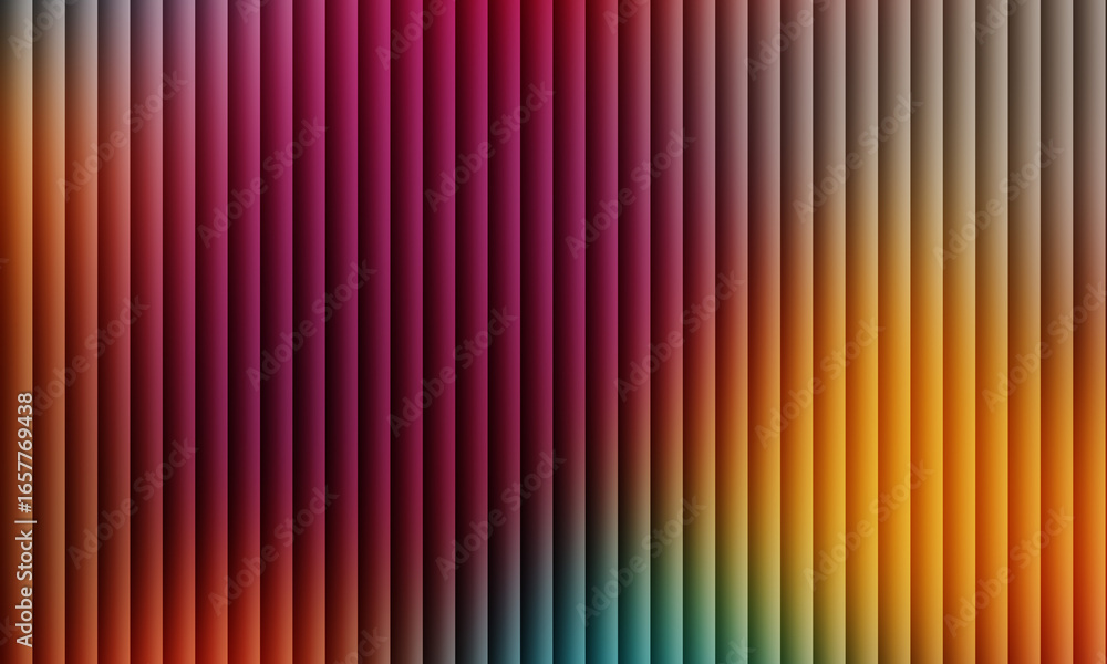 Poster bstract colorful vertical lines background with gradient effect design