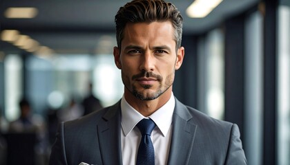 Fototapeta premium Businessman portrait