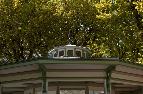 Vichy, thermes, kiosque