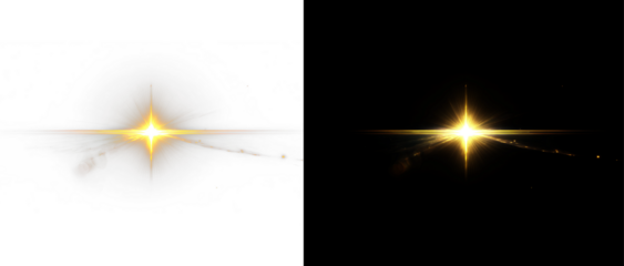 Futuristic Sunlight Glow and Shine PNG