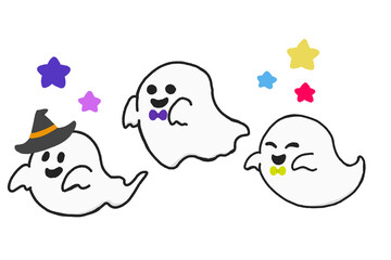 ハロウィンのオバケたち