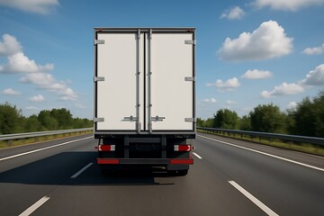 Reliable Cargo Truck on the Road: Delivering Supply Chain Efficiency and Logistics Solutions for Your Business Needs