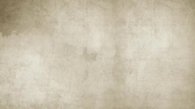 Grunge Stop Motion of the paper texture background. Old vintage paper, Abstract organic page texture cinematic loop. Watercolor creased beautiful texture.
