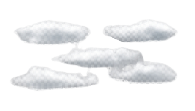 Realistic cloud, smoke, or fog effect isolated on a transparent background.  a vector PNG.
 - Powered by Adobe