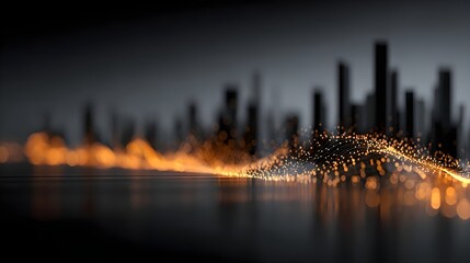 Blue technology background with network connections and digital data connection, web banner design for tech online site or social media promotion of product service on the dark blue background