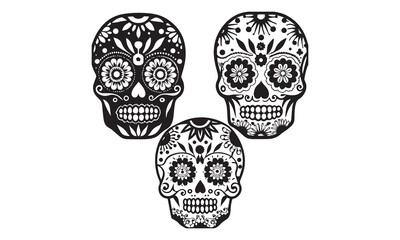 Day of the Dead Celebration Colorful Sugar Skulls and Mexican Traditions