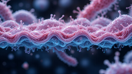 adhesion layering bacteria