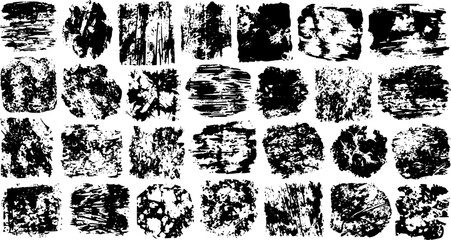 Large set of grunge textures