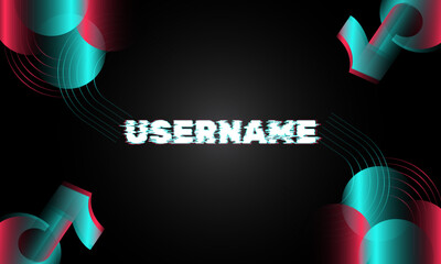 Cool, Modern, Simple, and Glossy  Tiktok Themes for Promoting Your Social Media Accounts