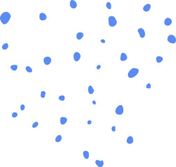 Abstract Dots Shape