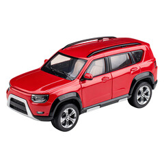 Obraz premium red toy car