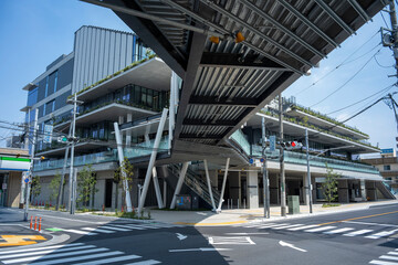 埼玉県　川口市役所（新庁舎・連絡通路）