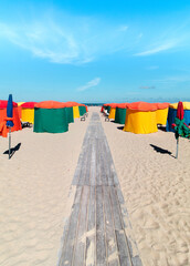 Beach colorful