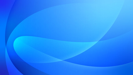 Abstract blue wavy composition. Perfect for brochures, presentations and any design.