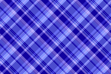 Classic blue plaid pattern. Versatile background for fabric, apparel, packaging, or web design.  Ideal for projects needing a traditional or contemporary feel.