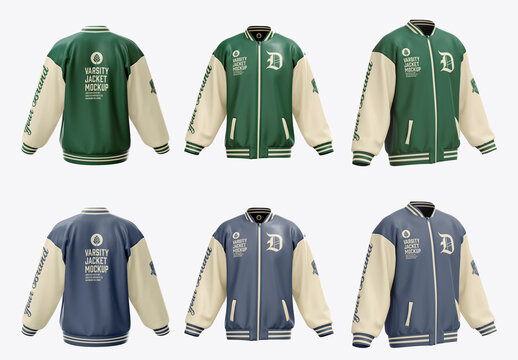 Varsity Jacket Mockup
