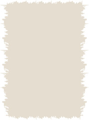 Note Paper Grunge Rough Edge Vector Illustration