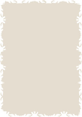 Note Paper Grunge Rough Edge Vector Illustration