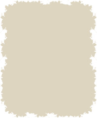 Note Paper Grunge Rough Edge Vector Illustration