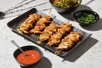 Soy skewers