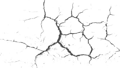 grunge crack texture. Overlay vector illustration over any design. Grunge Urban Different distressed black grain texture. Distress overlay vector textures vector design on transparent background.