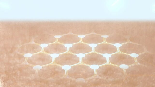 Protects the skin from the sun and UV rays, used as a background for skin care products, 3D sunscreen.
