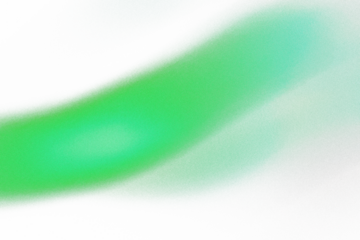 Grainy multicolor gradient shape cutout on transparent background, green vibrant color noisy gradient overlay effect realistic cutout, grunge texture effect