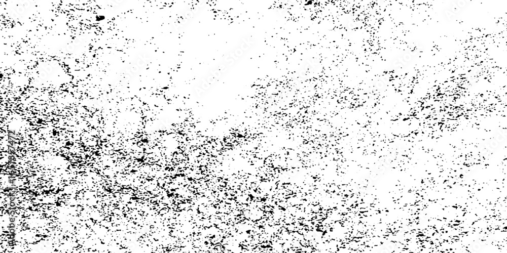Poster distressed grain texture vector illustration dirt messy splash overlay and black and white dust dist