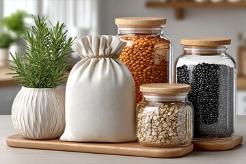 Sustainable Food Storage Ideas Kitchen High Resolution Picture