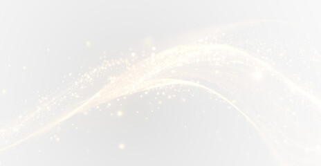 Light ring vector PNG with glowing beam path