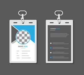 Creative Employee Identity Card Design | Modern Office ID Template