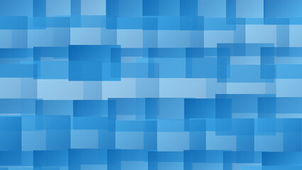 ABSTRACT BACKGROUND BLUE GRADIENT COLORFUL DESIGN WITH SQUARE PATTERN GEOMETRIC SHAPES VECTOR TEMPLATE GOOD FOR MODERN WEBSITE, WALLPAPER, COVER DESIGN 